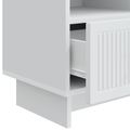 vidaXL TV skrinka Biela 102 x 34,5 x 50 cm Kompozitné drevo