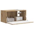 vidaXL TV nástenná skriňa 60 x 31 x 29,5 cm Remeselnícky dub