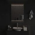 vidaXL LED kúpeľňové zrkadlo 60x80 cm