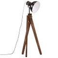 vidaXL Podlahová lampa 25 W čierna 45x45x120 cm E27
