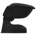 vidaXL Lakťová opierka do auta čierna 12x29x(32-46) cm ABS