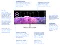 Dell UltraSharp/U3824DW/37,52"/IPS/QHD+/60Hz/8ms/Black/3R LED monitor, prohnutý, 37,52", IPS, 3840×1600, 21:9, 5ms, 2000:1, 300cd/m2, 2× HDMI, DisplayPort, 4× USB-C, 5× USB, RJ-45, repro,