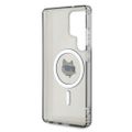 Puzdro Karl Lagerfeld HC Magnetic IML Metal Choupette Head pre Samsung Galaxy S25 Ultra čierna