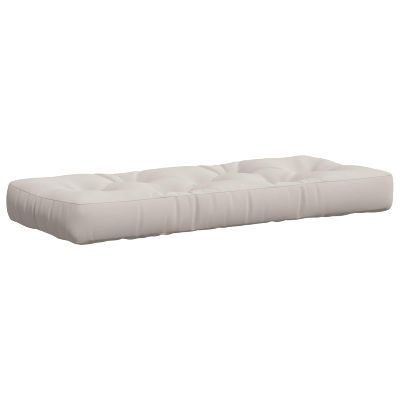 vidaXL Vankúš na paletu VIANEN 100% polyester Biela 120 x 50 x 12 cm