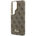 Guess case 4G Script MagSafe pre Samsung Galaxy S26 Ultra hnedá