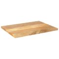 vidaXL Stolová doska 70x60x2,5 cm obdĺžniková mangový masív