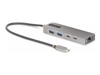 Windows/macOS/Linux/Chromebook (10G2A1C25EPD-USB-HUB) - Rozbočovač - kompaktný - 1 x USB-C + 3 x USB 3.1 + 1 x 2.5GBase-T - desktop