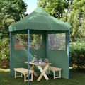 vidaXL Párty stan 200 x 200 x 306 cm Zelená Oxfordská látka