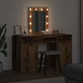 vidaXL Toaletný stolík Hnedá 50 x 41 x 135 cm Kompozitné drevo