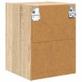 vidaXL Závesná skrinka Sonoma dub 30 x 29,5 x 40 cm Kompozitné drevo