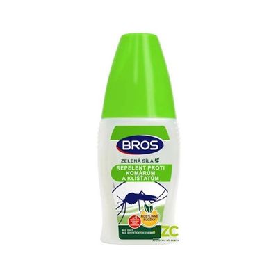 BROS Zelená sila 50ml Repelent proti komárom a klíšťatám