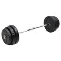 vidaXL Obojručná činka so závažiami 90 kg