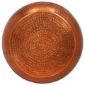 vidaXL Konferenčný stolík mosadzný Ø55x28 cm hliník