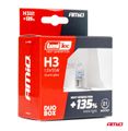 Halogénové žiarovky H3 12V 55W LumiTec NEXT GENERATION +135% DUO AMiO-04403