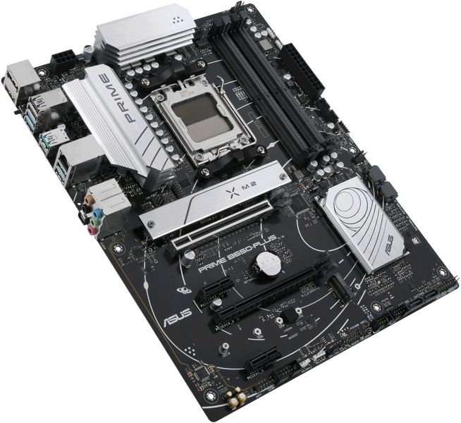 ASUS PRIME B650-PLUS CSM/AM5/ATX Základná doska, AMD B650, AM5, 4x DDR5 DIMM (max. 192GB), 2× M.2, HDMI, DisplayPort, USB-C, ATX