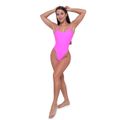 Jednodielne plavky ARUBA Pink - GymBeam, veľkosť M