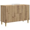vidaXL Servírovacia skriňa Dub artisan 89 x 34,5 x 60 cm