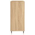 vidaXL Skrinka na platne dub sonoma 84,5x38x48 cm kompozitné drevo
