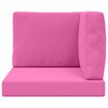 vidaXL Vankúš na vonkajšiu pohovku Polyester Ružová 60 x 60 cm