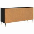 vidaXL TV skrinka 103,5 x 30 x 50 cm Čierny dub Kompozitné drevo