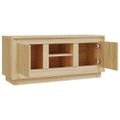 vidaXL TV skrinka dub sonoma 102x35x45 cm spracované drevo