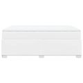 vidaXL Boxspring posteľ s matracom biela 140x200 cm umelá koža