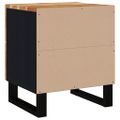 vidaXL Nočné stolíky 2 ks 40x33x46 cm akáciový masív