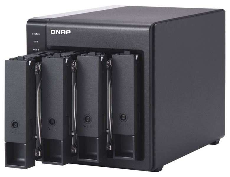 QNAP TR-004 rozširovacia jednotka pre PC alebo QNAP NAS (4x SATA / 1 x USB 3.0 typu C) Rozširovacia jednotka, pre PC alebo QNAP NAS, 4x SATA, 1x USB 3.0 typ C