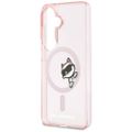 Karl Lagerfeld puzdro IML Peekaboo Choupette MagSafe pre Samsung Galaxy S26 ružová