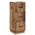 vidaXL Zásuvkový kabinet 33 x 34,5 x 87 cm Kompozitné drevo