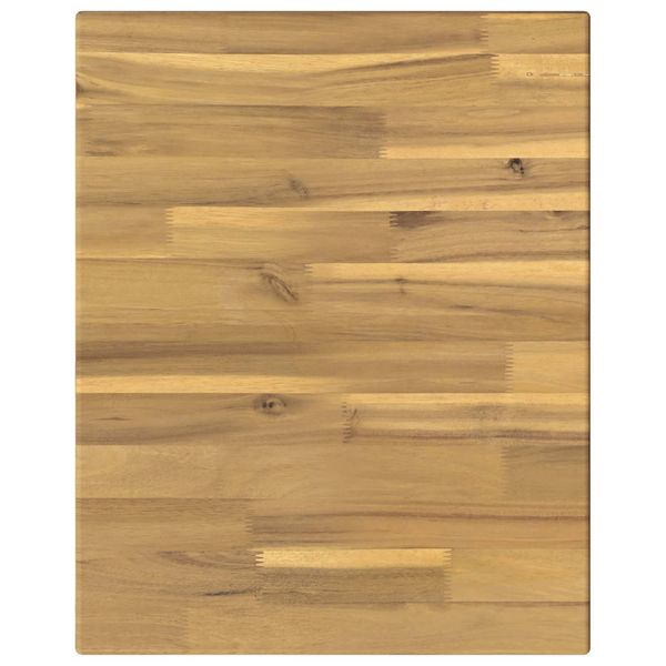 vidaXL Obdĺžnikový stôl 90 x 50 x 3,5 cm Obdĺžnikový Biela