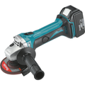 Makita Aku úhlová brúska 115 mm Li-ion LXT 18V/5,0 Ah, Makpac