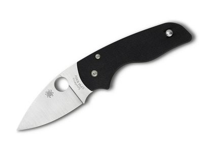 Spyderco C230GP Lil' Native vreckový nôž 6,3 cm, Stonewash, čierna, G10