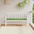 vidaXL Podložka na záhradnú lavičku zelená melanž 150x50x7cm látka