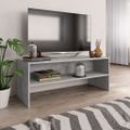 vidaXL TV skrinka, betónovo sivá 100x40x40 cm, kompozitné drevo