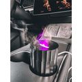 Aroma difuzor Car Flame do auta čierny 100ml, USB-C, do držiaka na pitie SIXTOL