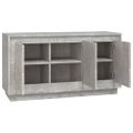 vidaXL Komoda betónovo sivá 102x35x55 cm spracované drevo