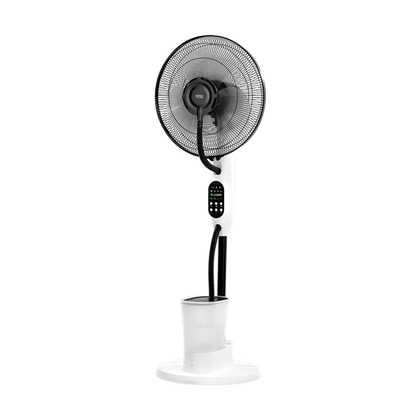 TEESA TSA8067-W stojanový ventilátor s funkciou hmly - biely