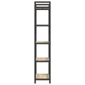vidaXL Regál na knihy 5 úrovní 56 x 34 x 171 cm Kompozitné drevo