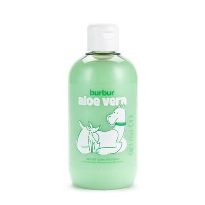 BUR1010001 BURBUR Aloe Vera šampón (s organickým aloe vera, biotínom a provitamínom B5)
