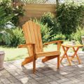 vidaXL Záhradná stolička Adirondack 77x78x95 cm masívne tíkové drevo