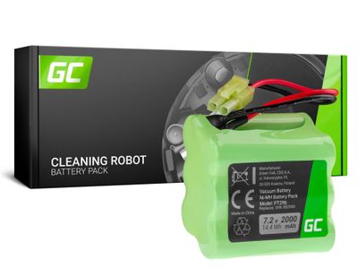 PT296 Green Cell batéria (2 Ah 7.2V) pre Shark XB2950 V2950 V2950A V2945Z V2945