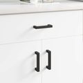 vidaXL Rukoväť nábytku 530 ks Čierny 105 x 12 x 36 mm Železo