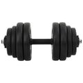 vidaXL 1 x Činka Dumbbell 15 kg