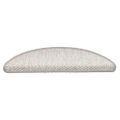 vidaXL Schodové rohože samolepiace sisalové 30 ks 56x17x3 cm platinové