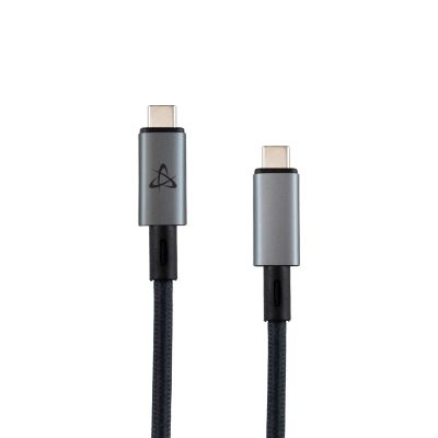 SBOX Kábel USB-C/USB-C, 240W, 16K, 1.2m, čie