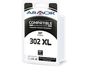 alt. kazeta wecare ARMOR pre HP OJ 3830  Black No.302XL (F6U68AE)  21ml