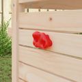 vidaXL Lezecká chytka 2 ks Červená 100 x 67 x 43 mm PP
