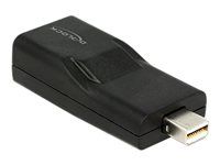 Video adaptér - Mini DisplayPort s pinmi (male) do HDMI so zdierkami (female) - tienený - čierna - podporuje 4K