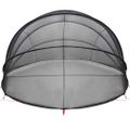 vidaXL Bazénový kopulovitý stan 500 x 500 x 236 cm Čierna